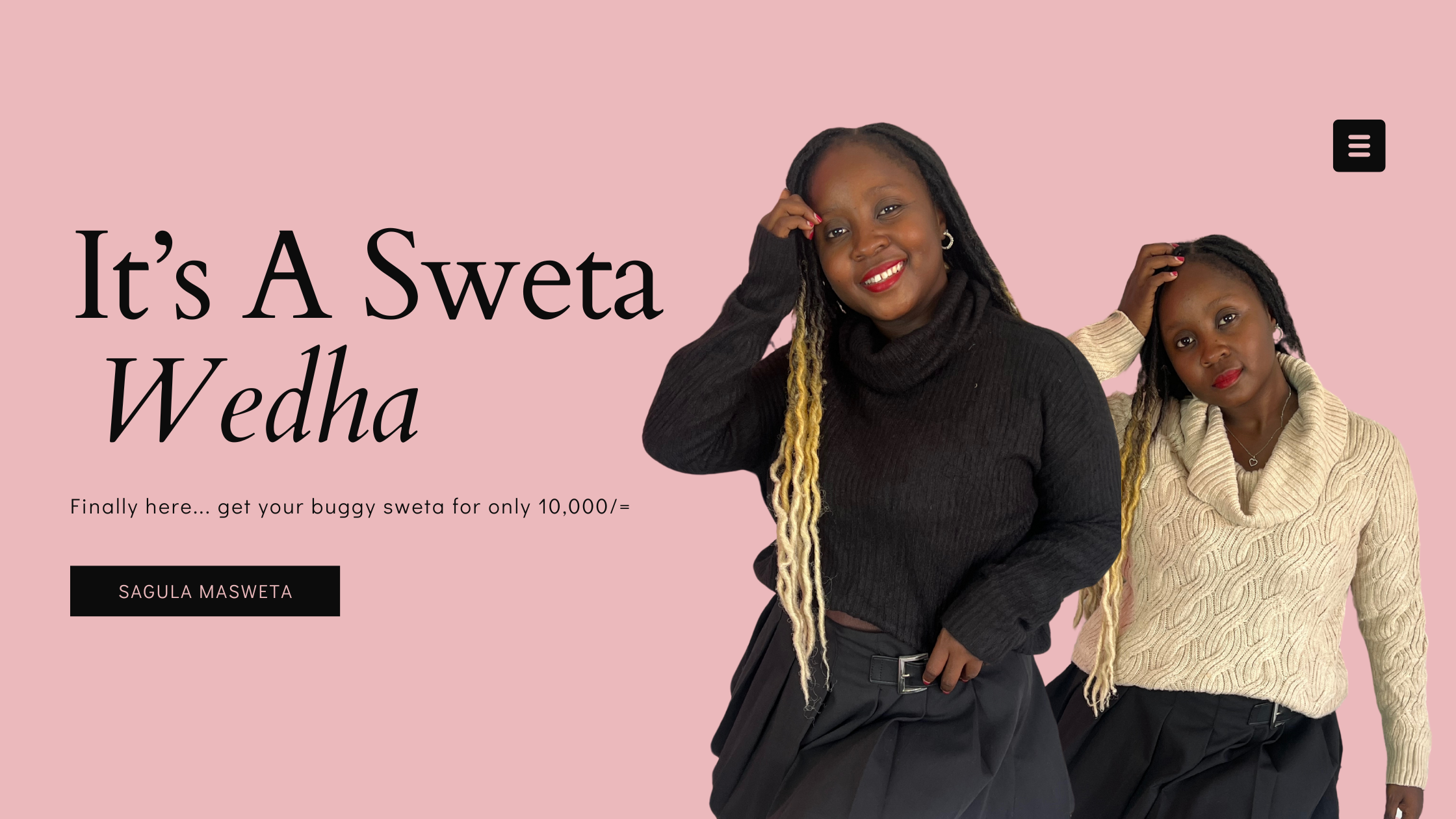 Aesthetic Fashion Brand Website Advertising Header Popups